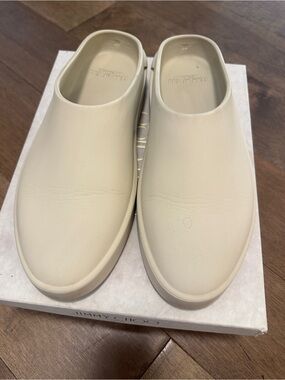Fear of God Cream Slip-On Mules